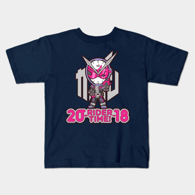 Rider Time! Kids T-Shirt by dewanata_18